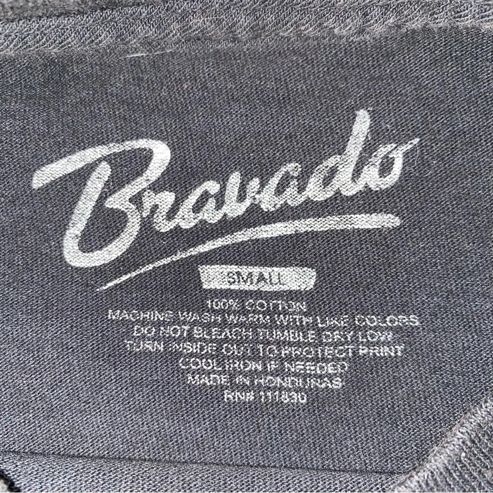 1994 Metallica Pushead Flaming Skull 90s Tour Y2K Bravado Reprint T Shirt Size S - Picture 3 of 3